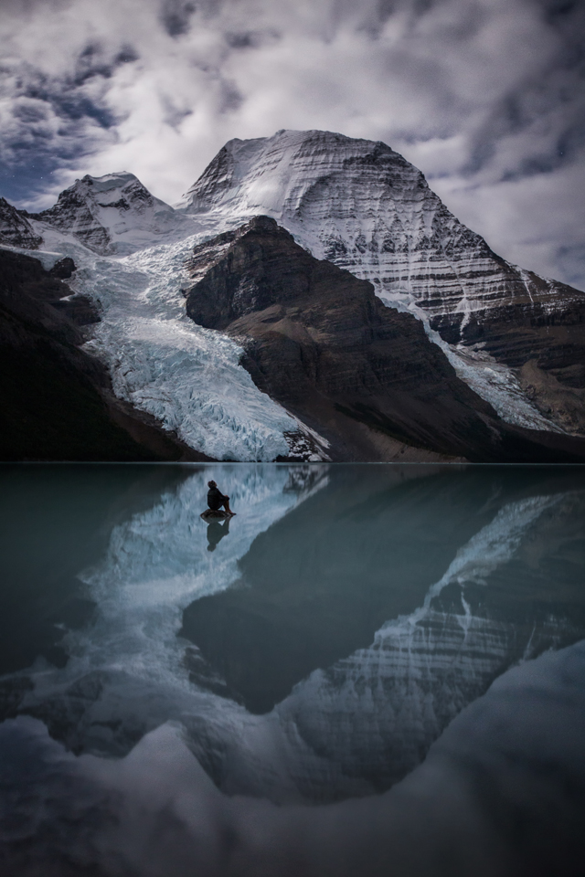Reflections from Berg Lake in Mount Robson Provincial Park. Photo: @paulzizkaphoto via Instagram