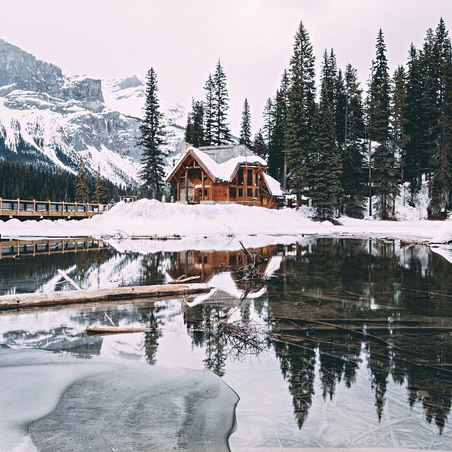 Emerald Lake Lodge in Yoho National Park, Field, BC