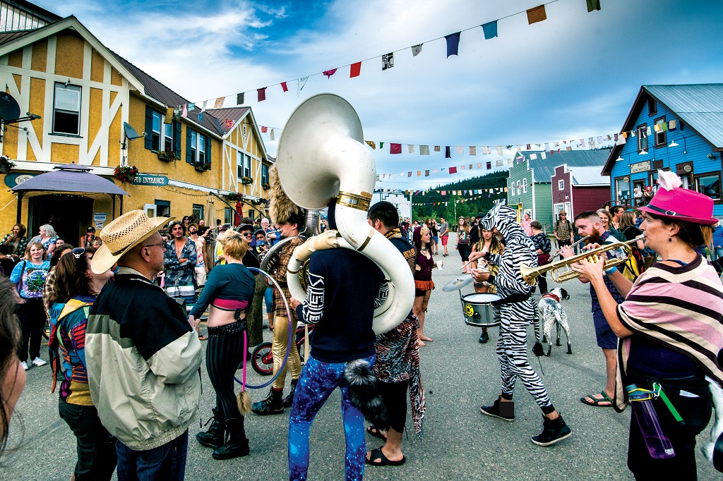 Wells has one of the region’s coolest summer cultural festivals, the ArtsWells Festival of All Things Arts. Photo: Thomas Drasdauskis
