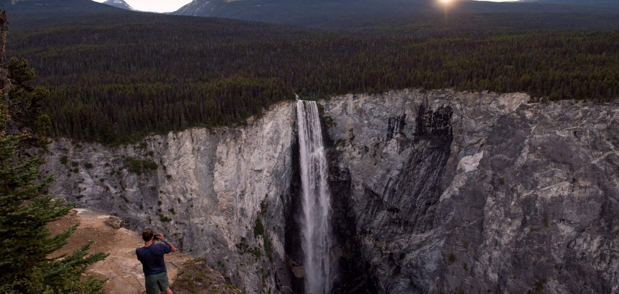 Hunlen Falls, Tweedsmuir South Provincial Park, BC.
