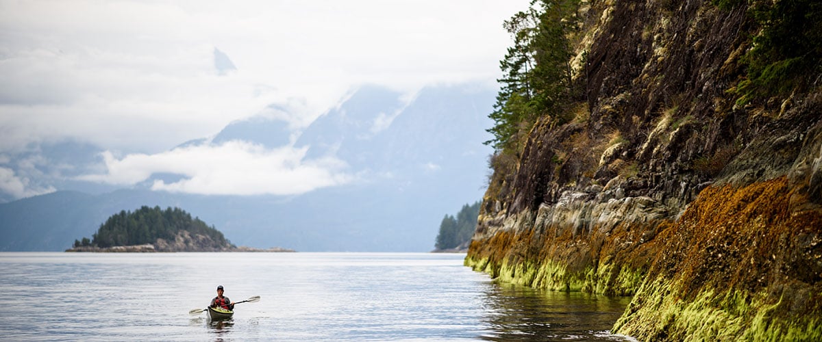 Camp-to-Camp Paddling Destinations on BC's Coast