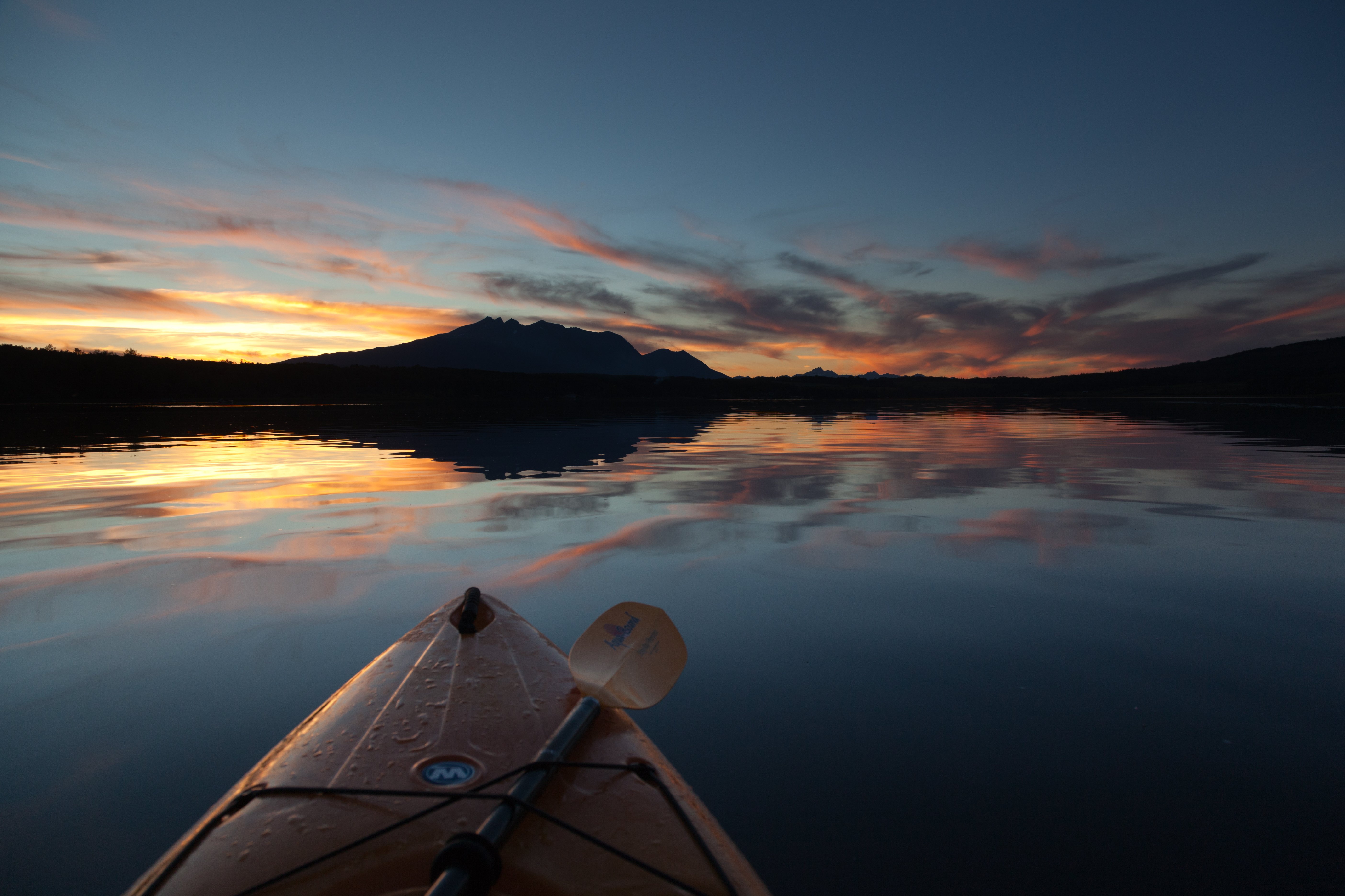 Sunset over Tyhee Lake, between Smithers and Telkwa, BC. Photo: Curtis Cunningham