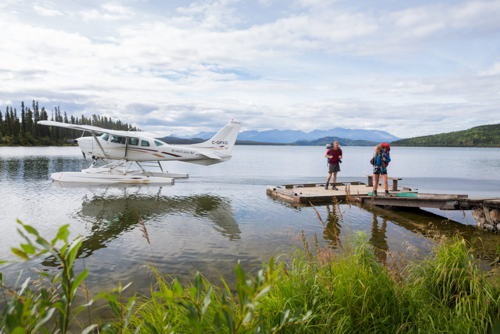 The floatplane ride from Tatogga Lake, near the Yukon border. Photo: Taylor Burk