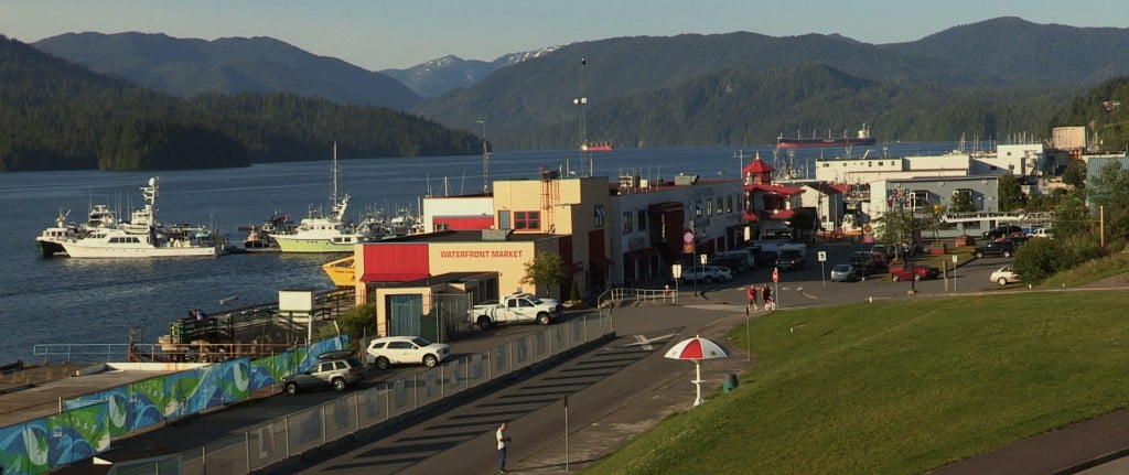 The docks in Prince Rupert, British Columbia