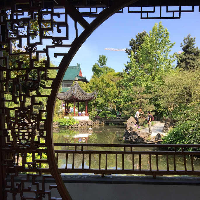 Sun Yat-Sen garden in Chinatown Vancouver