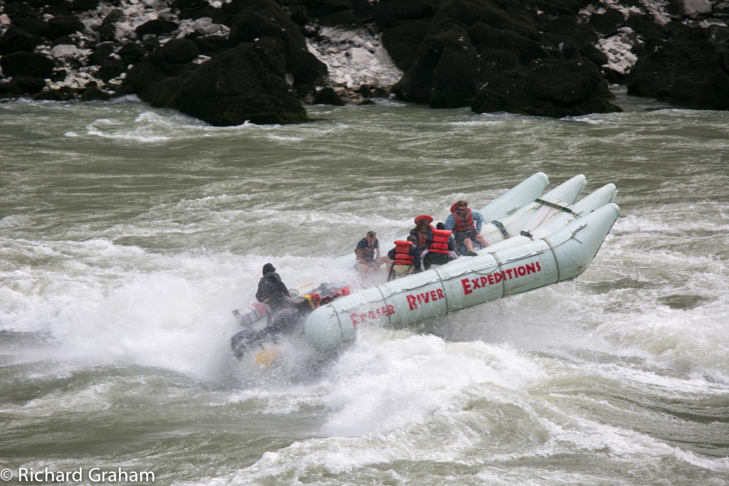 River rafting with Fraser River Raft Expeditions. Photo: Rick Graham