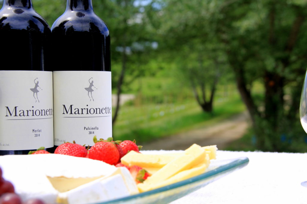 At Marrionette Winery, you can taste varietals not often found in the Shuswap. 
