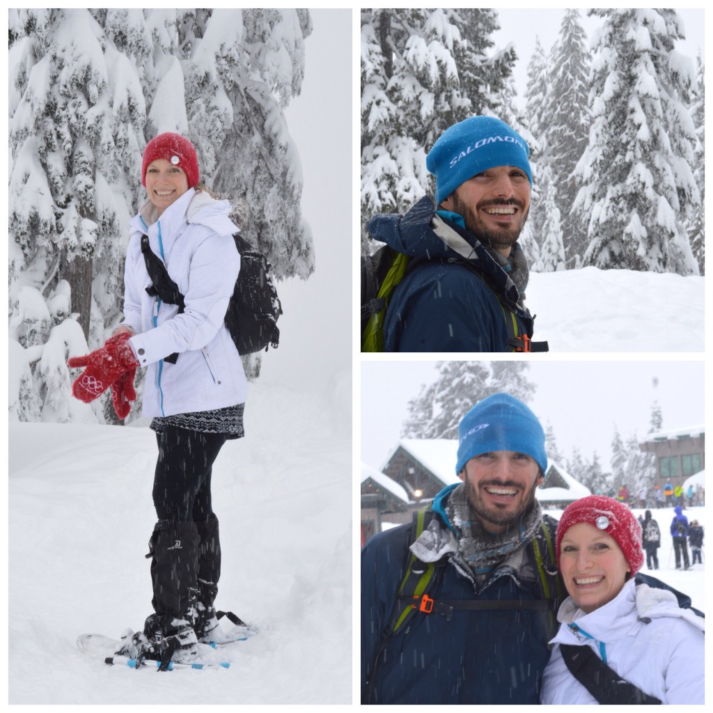 Snowshoeing at Grouse Mountain in North Vancouver. Photo: SYinc