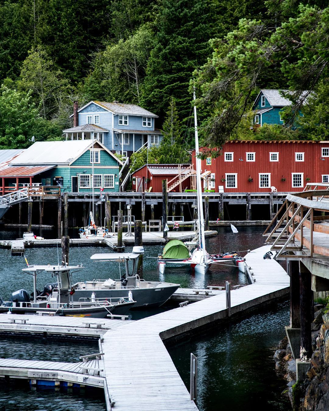 The famed Telegraph Cove