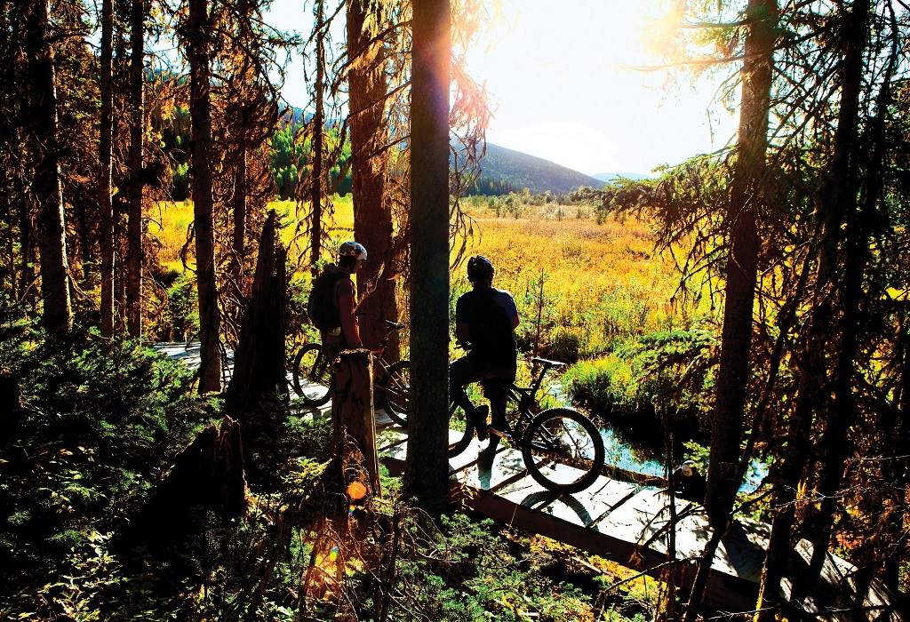 People with an adventurous spirit are drawn to Wells for hiking and biking. Photo: Thomas Drasdauskis