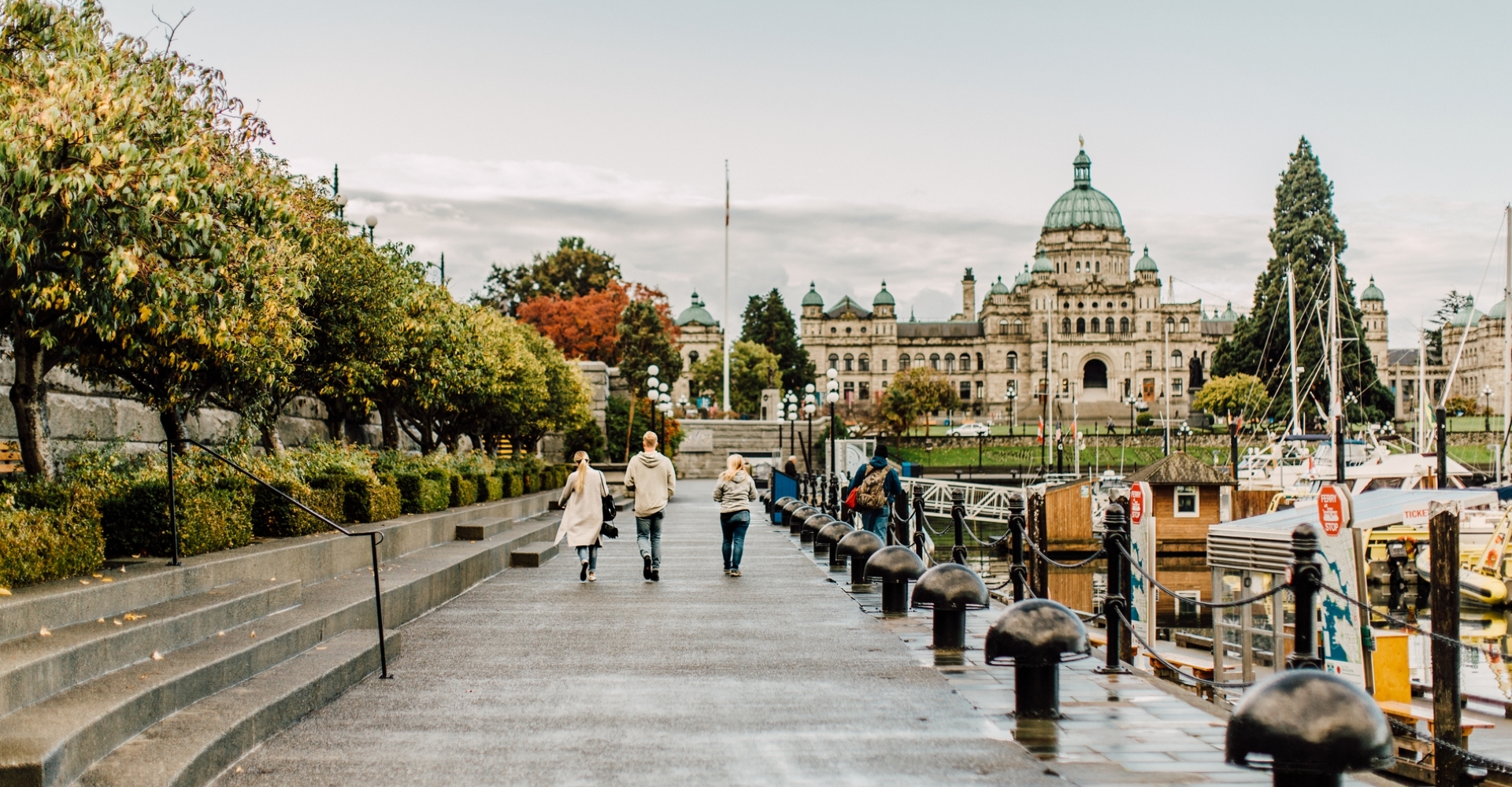 Inner Harbour and Parliament Buildings in Victoria BC | Tanya Goehring