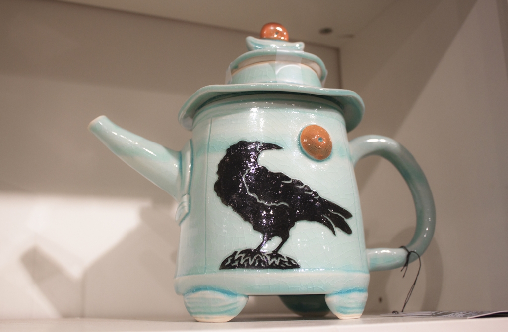 Teapot in the Craft Connection in Nelson, BC.