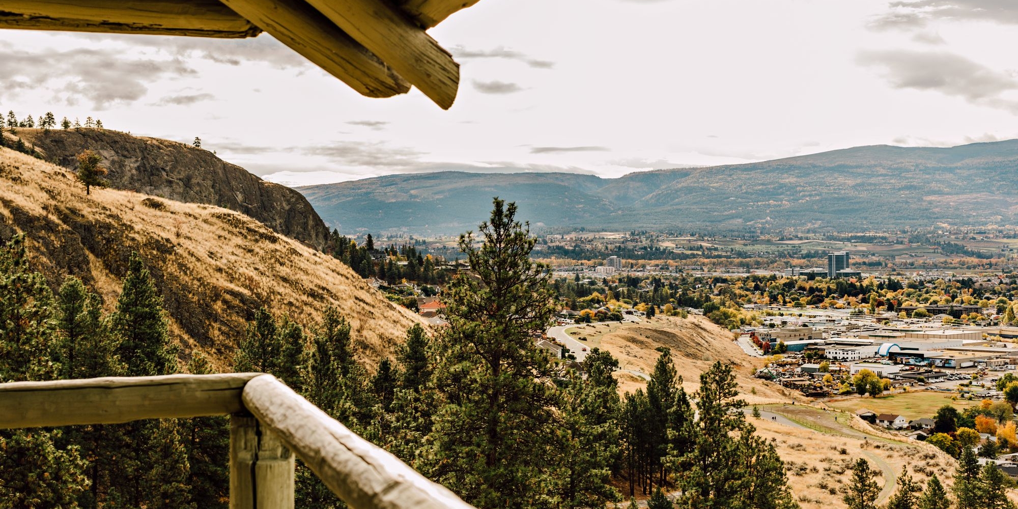 Knox Mountain Lookout overlooking Kelowna | Tanya Goehring