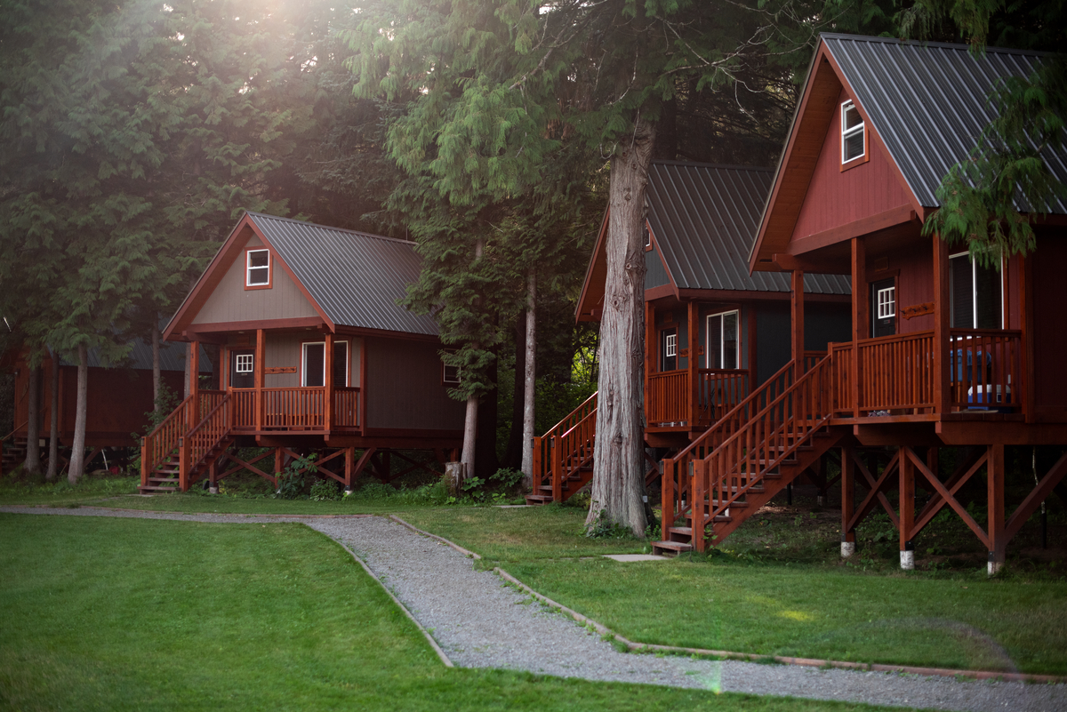 The cozy cabins at Hidden Acres Treehouse Resort | 6ix Sigma