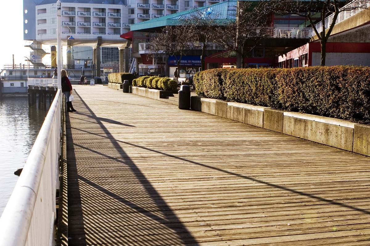 The Quay Boardwalk in New Westminster