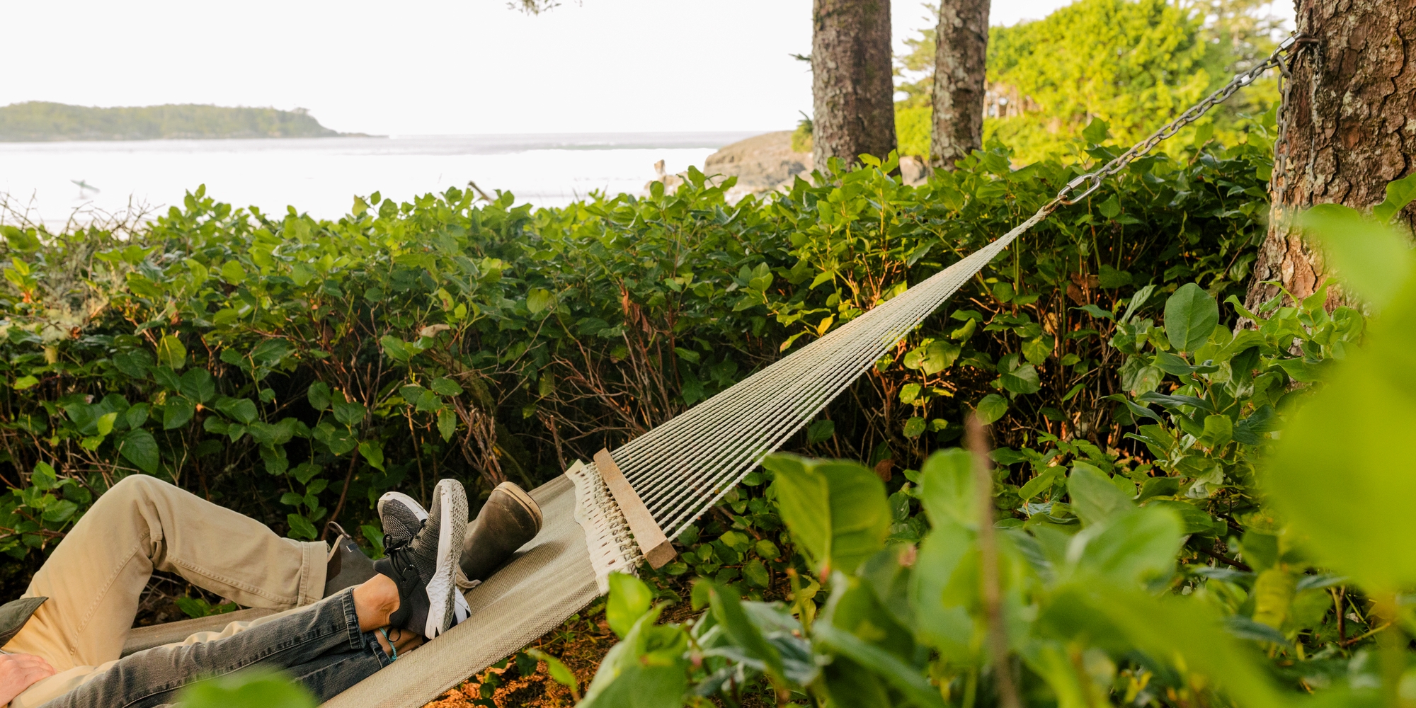 Beach front hammock at Ocean Village Resort | Jordan Dyck